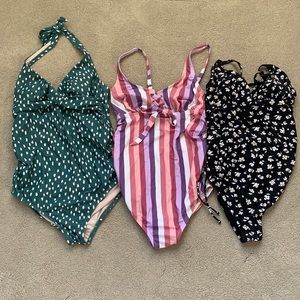 3 Isabel Maternity Swimsuit One Piece Size Small